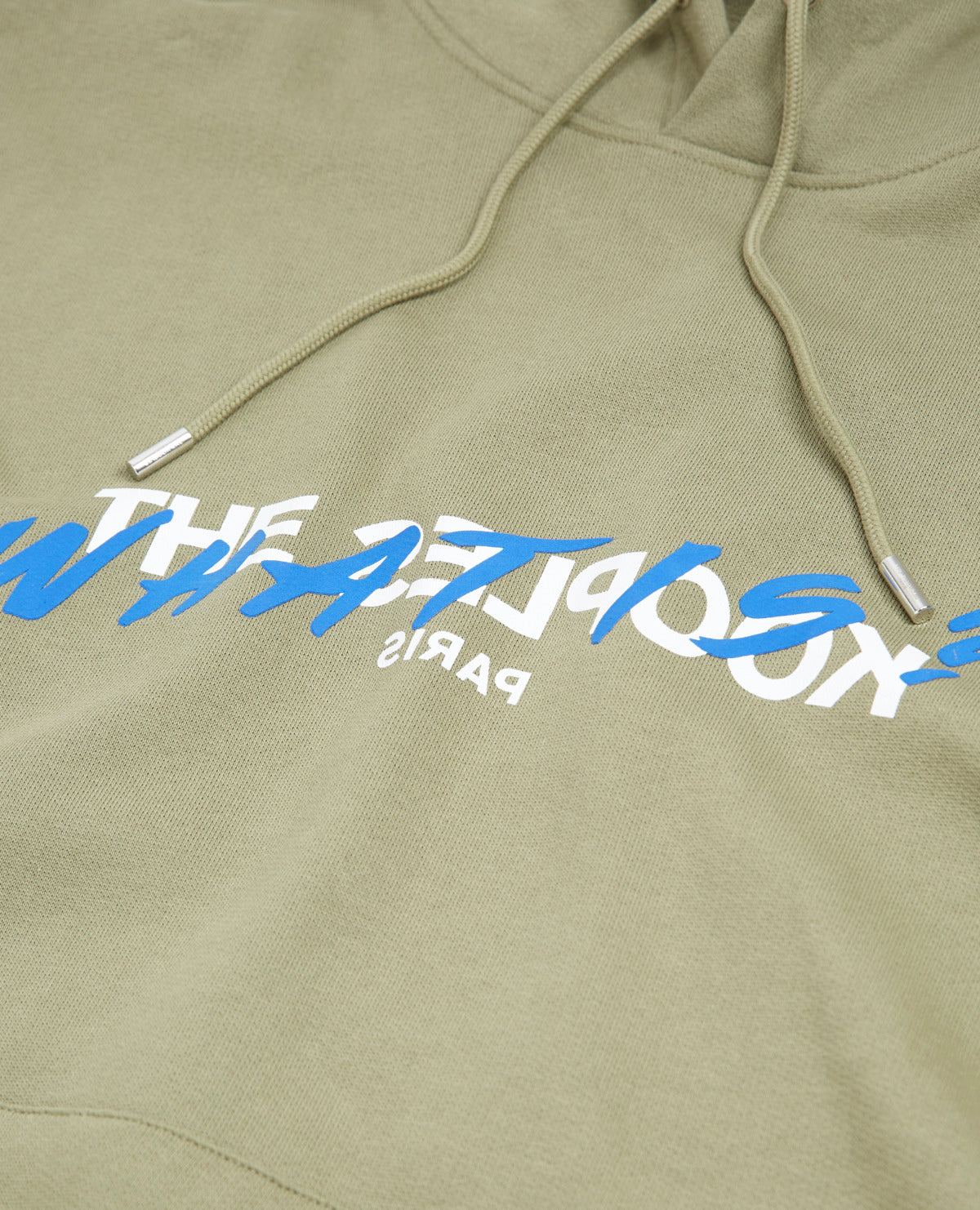 Hoodie With "What Is" Logo | Men | Khaki