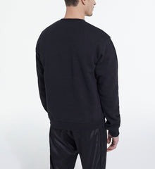 Screen Print Sweatshirt | Men | Black