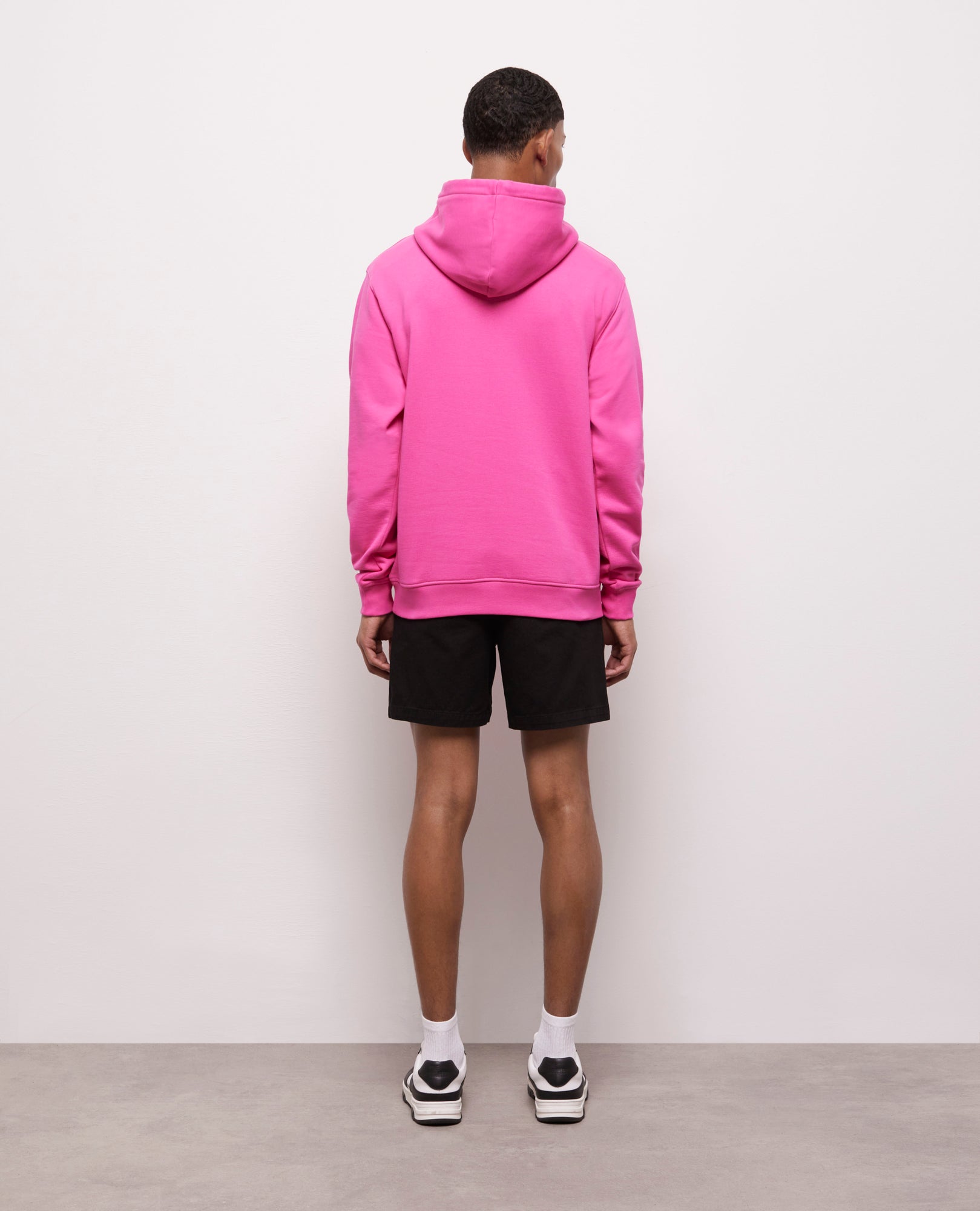 Hooded Sweatshirt With Logo | Men | Pink