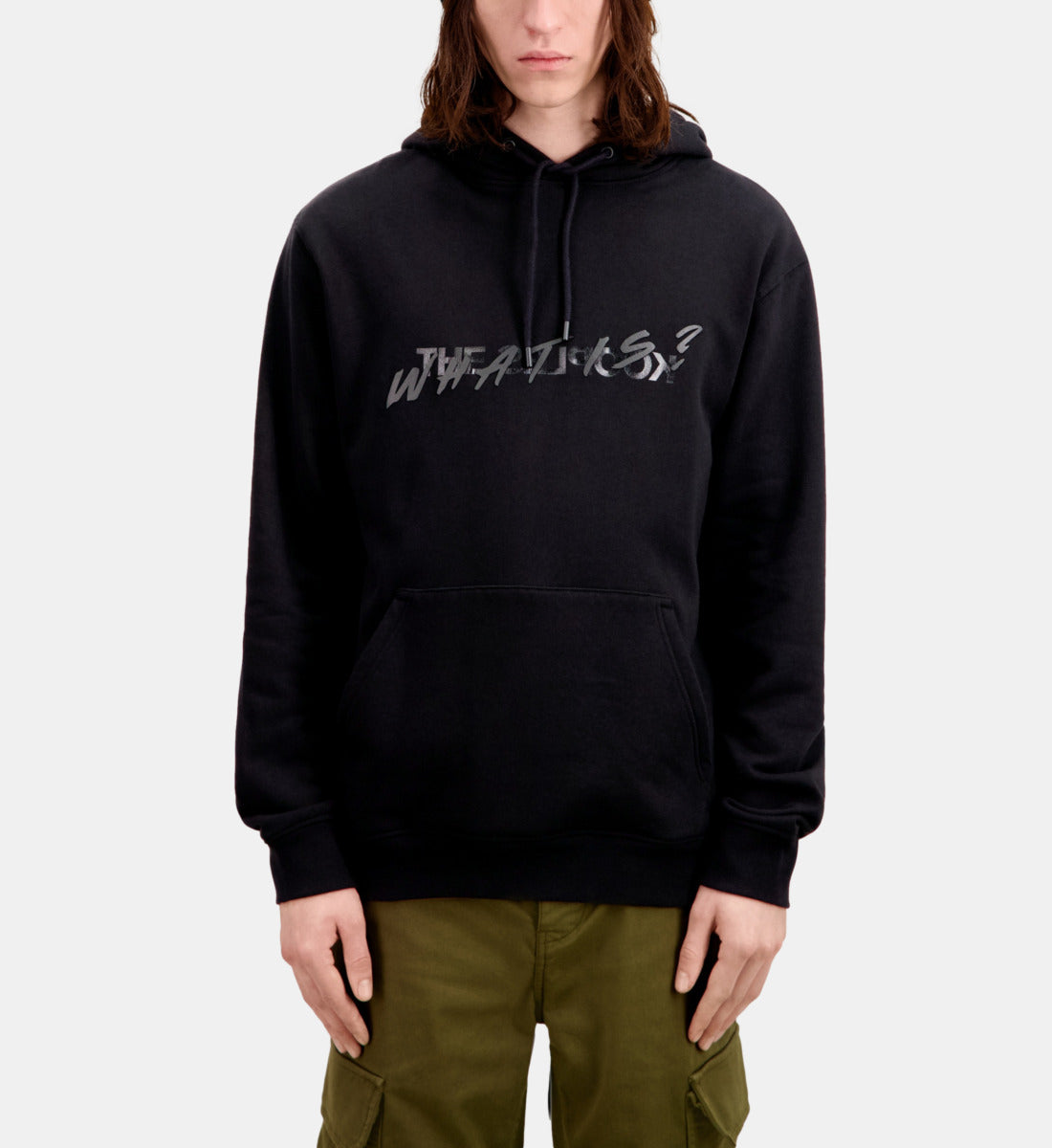 What Is Hoodie | Men | Black