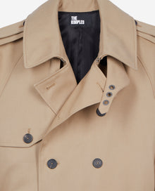 Long Trench Coat | Men | Beige