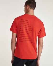 Cotton T-Shirt What Is | Men | Red