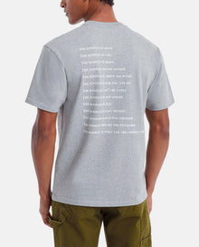 Gray Cotton T-Shirt With 