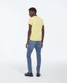 T-Shirt & Contrasting The Kooples Logo | Men | Yellow