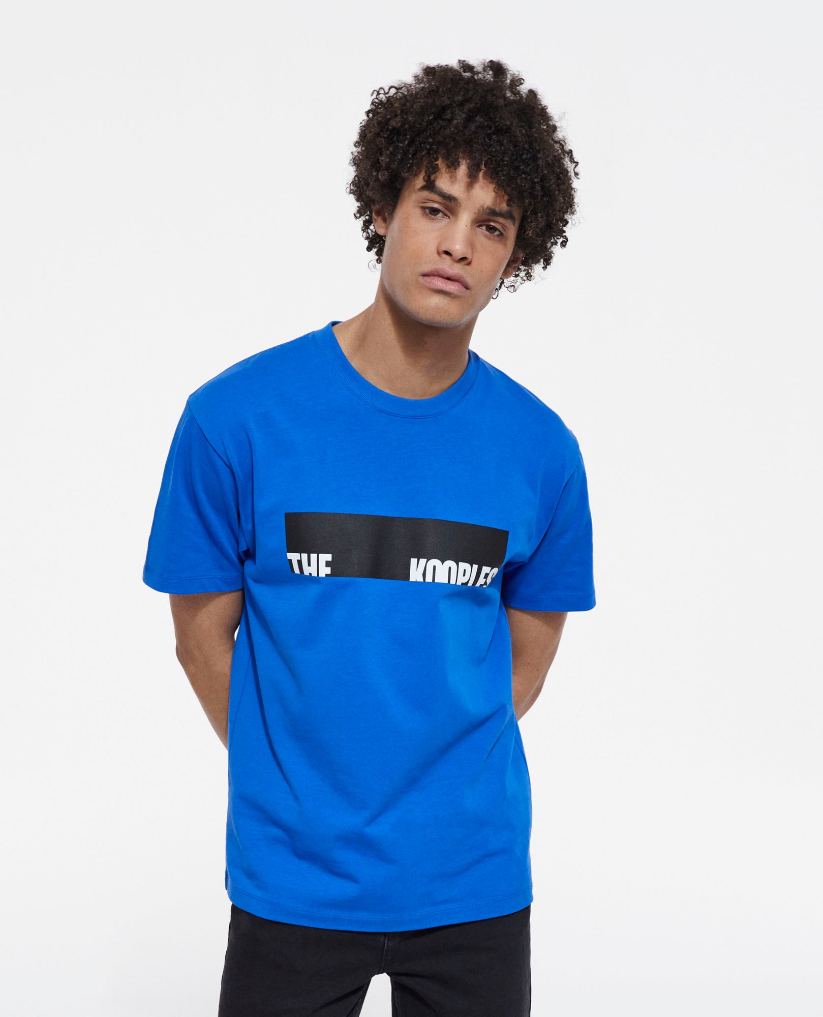 Screen Print T-Shirt | Men | Ink Blue