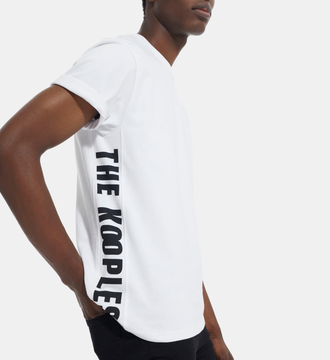 T-Shirt With The Kooples Logo | Men | White