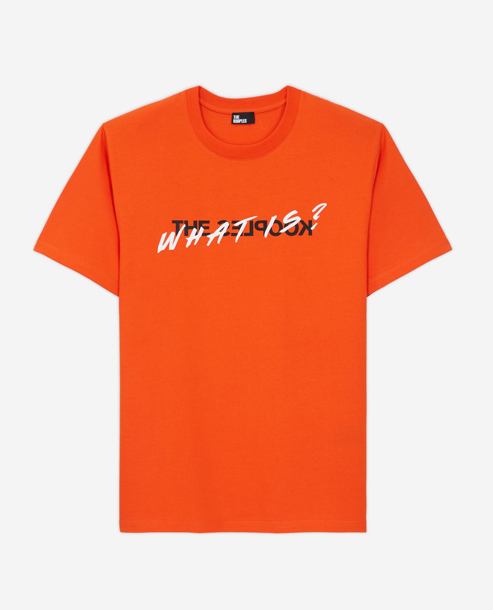 Orange What Is T-Shirt | Men | Pumpkin