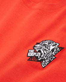 Tiger Screen Print T-Shirt | Men | Red