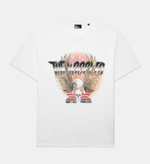 T-Shirt With Rock Eagle Serigraphy | Men | White