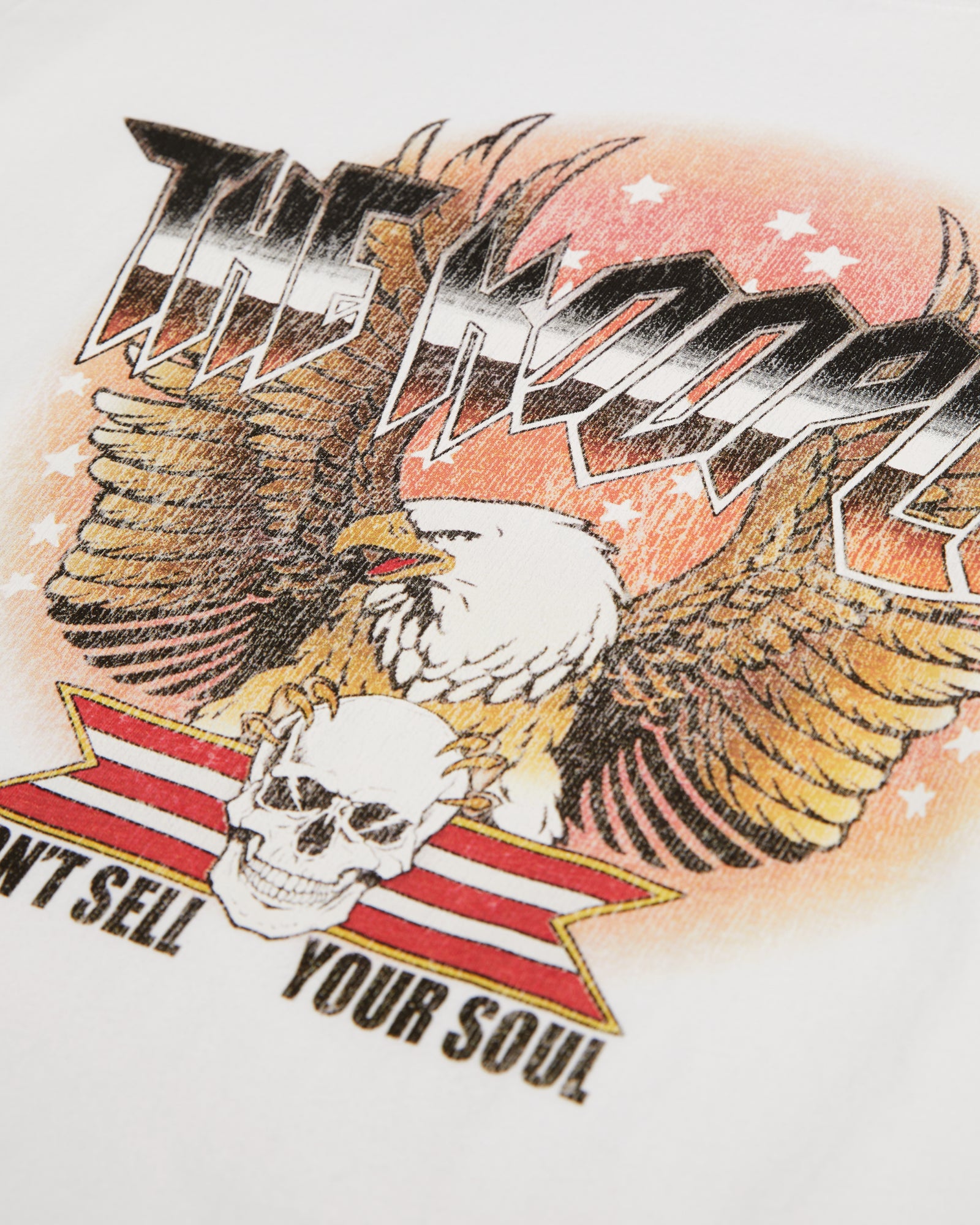 T-Shirt With Rock Eagle Serigraphy | Men | White