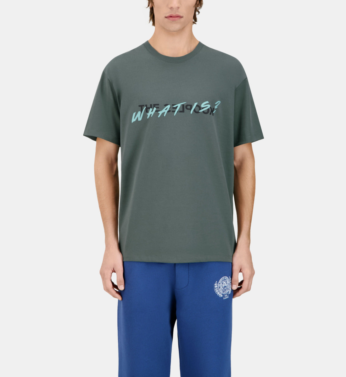 Green What Is T-Shirt | Men | Forest