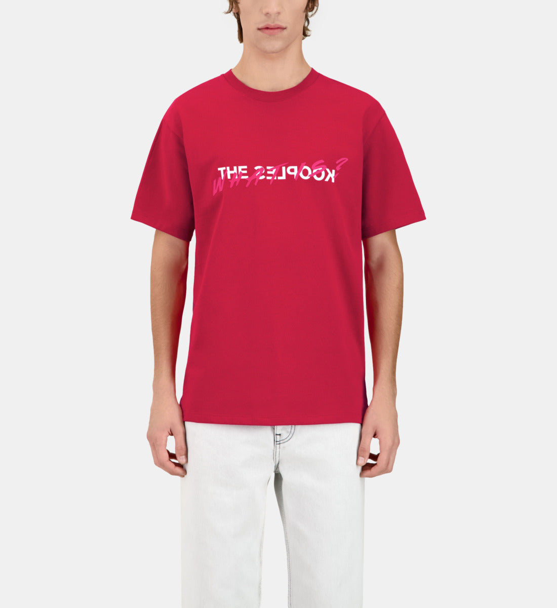 Red What Is T-Shirt | Men | Cherry