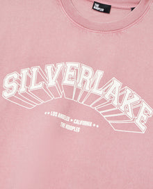 Light T-Shirt With Silverlake Serigraphy | Men | Pink Wood