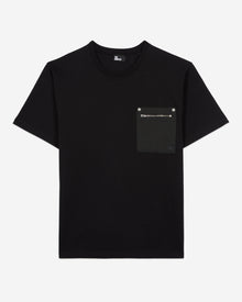 T-Shirt With Zipped Pocket | Men | Black