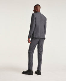 Slim-Fit Gray Suit Jacket In Wool | Men | Grey