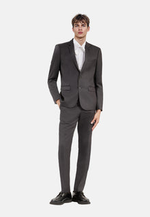 Wool Suit Jacket Cinched Cut | Men | Gray