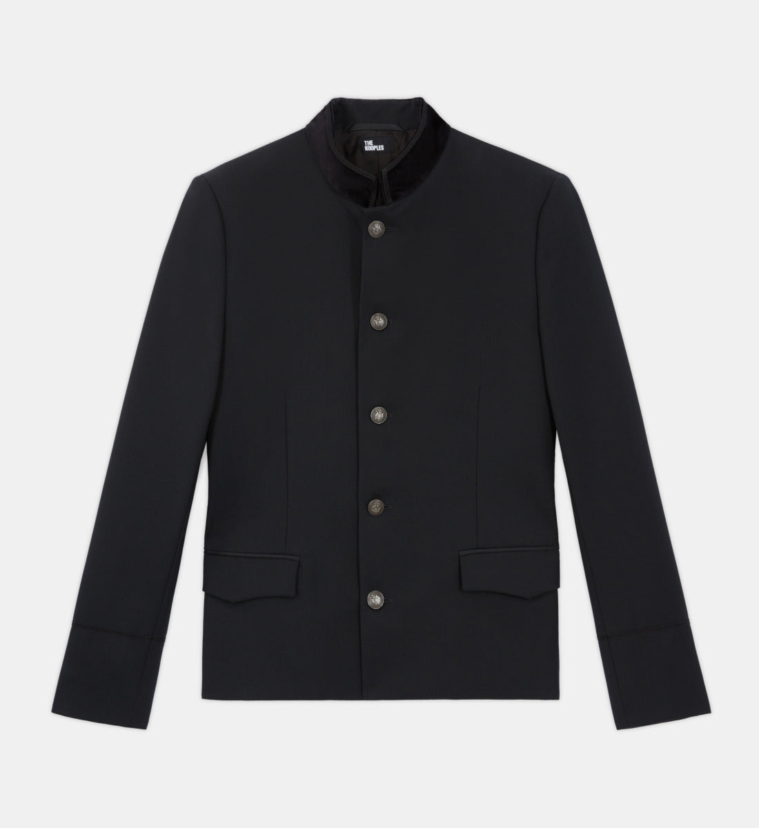 Wool Suit Jacket | Men | Black