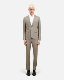 Wool Suit Jacket | Men | Beige