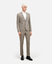 Wool Suit Jacket | Men | Beige