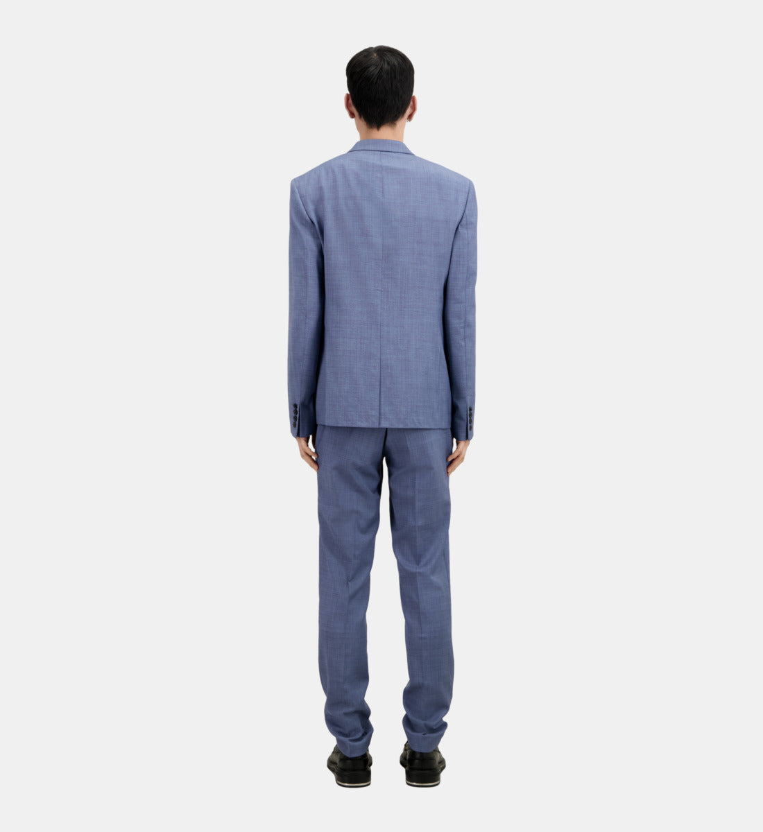 Light Wool Suit Jacket | Men | Blue