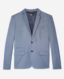 Light Wool Suit Jacket | Men | Blue