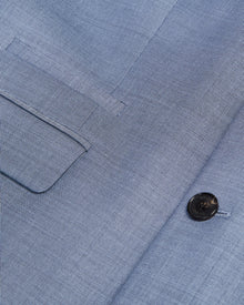 Light Wool Suit Jacket | Men | Blue