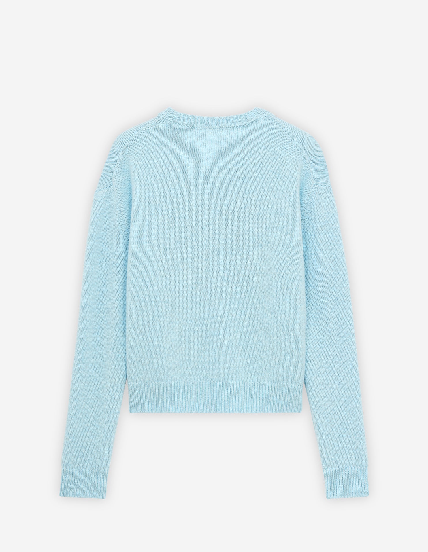 Womens | Big Fox Head Pullover | Aqua