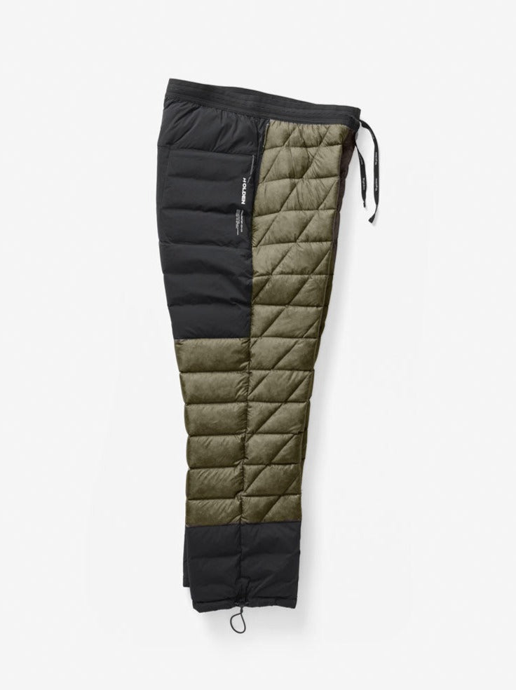 Mens | Hybrid Down Sweatpant | Stone Green