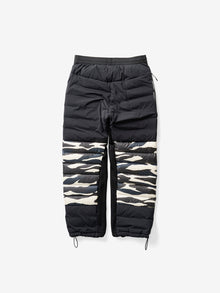 Woman HYBRID DOWN SWEATPANT - Zebra - flat lay - back