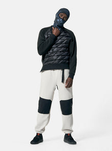 Hybrid Down Crew + balaclava + pants - front