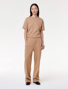 Women | Luxe Seamed Lounge Pant | Hazelnut
