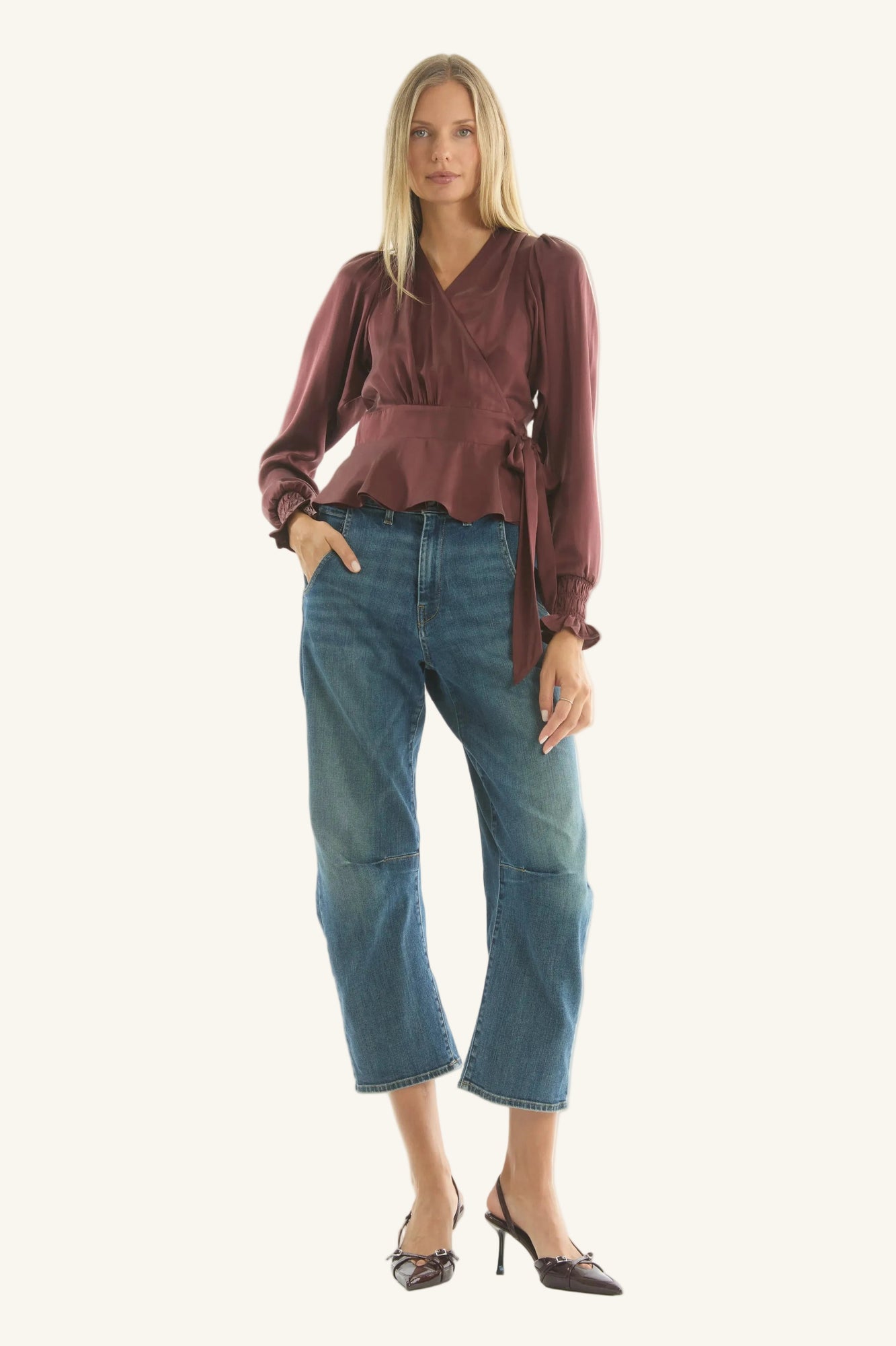 Hailey Top | Mulberry