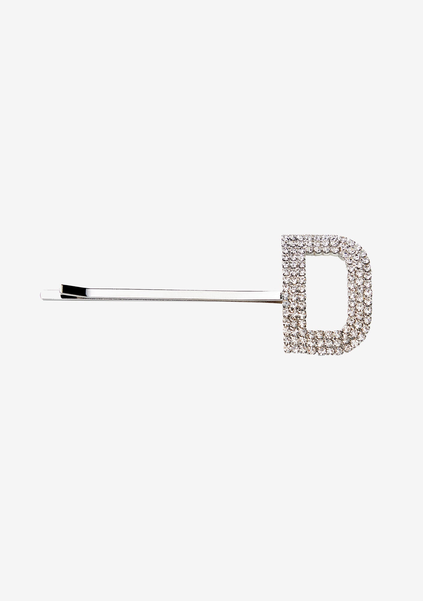 Rhinestone Alphabet Hair Clip - Retrofete