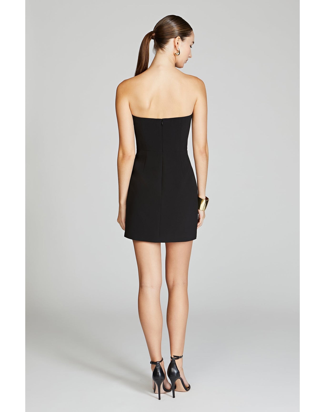 Halston | Anabelle Crepe Mini | Black