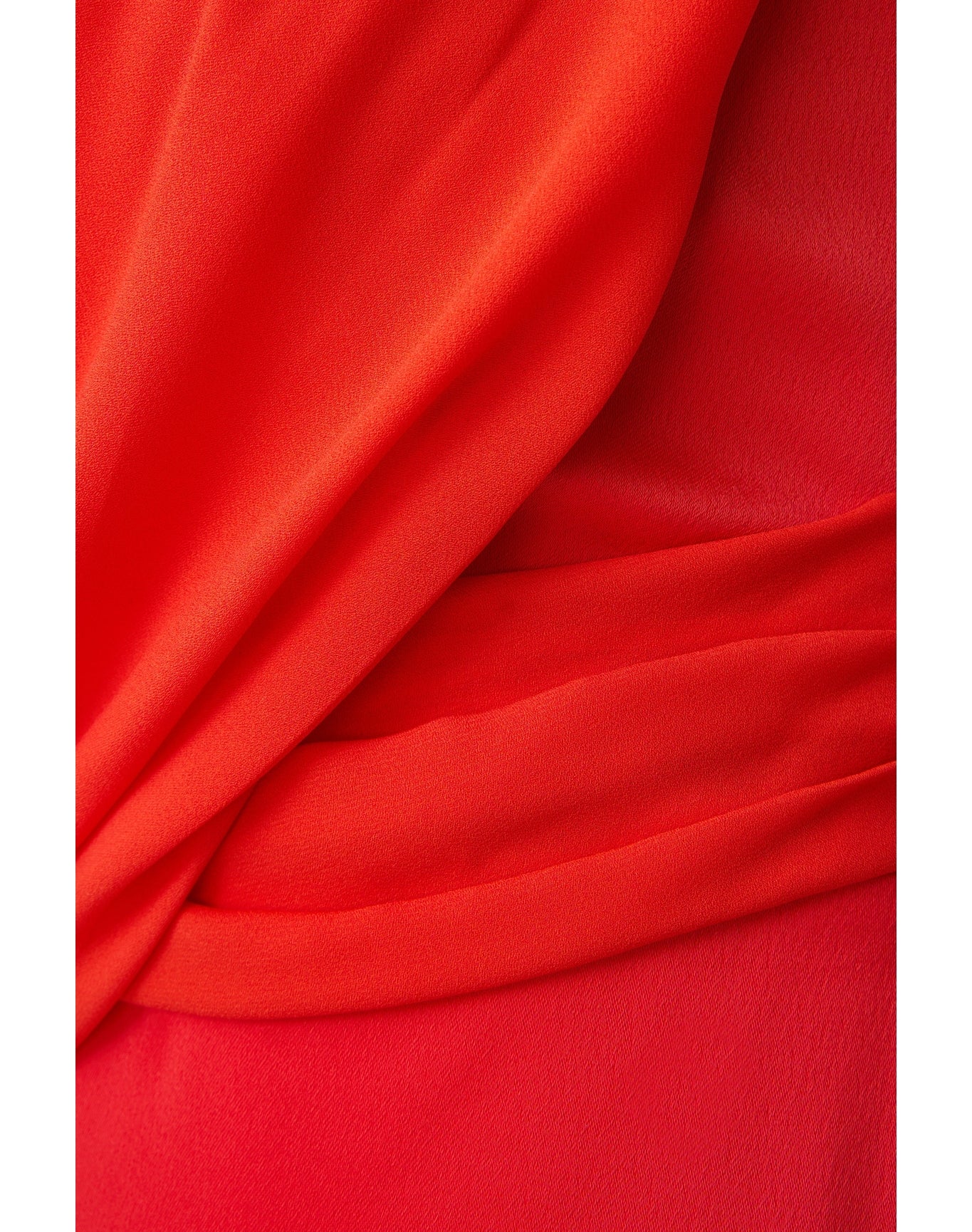 Halston | Roselle Crepe Gown | Orange Spice