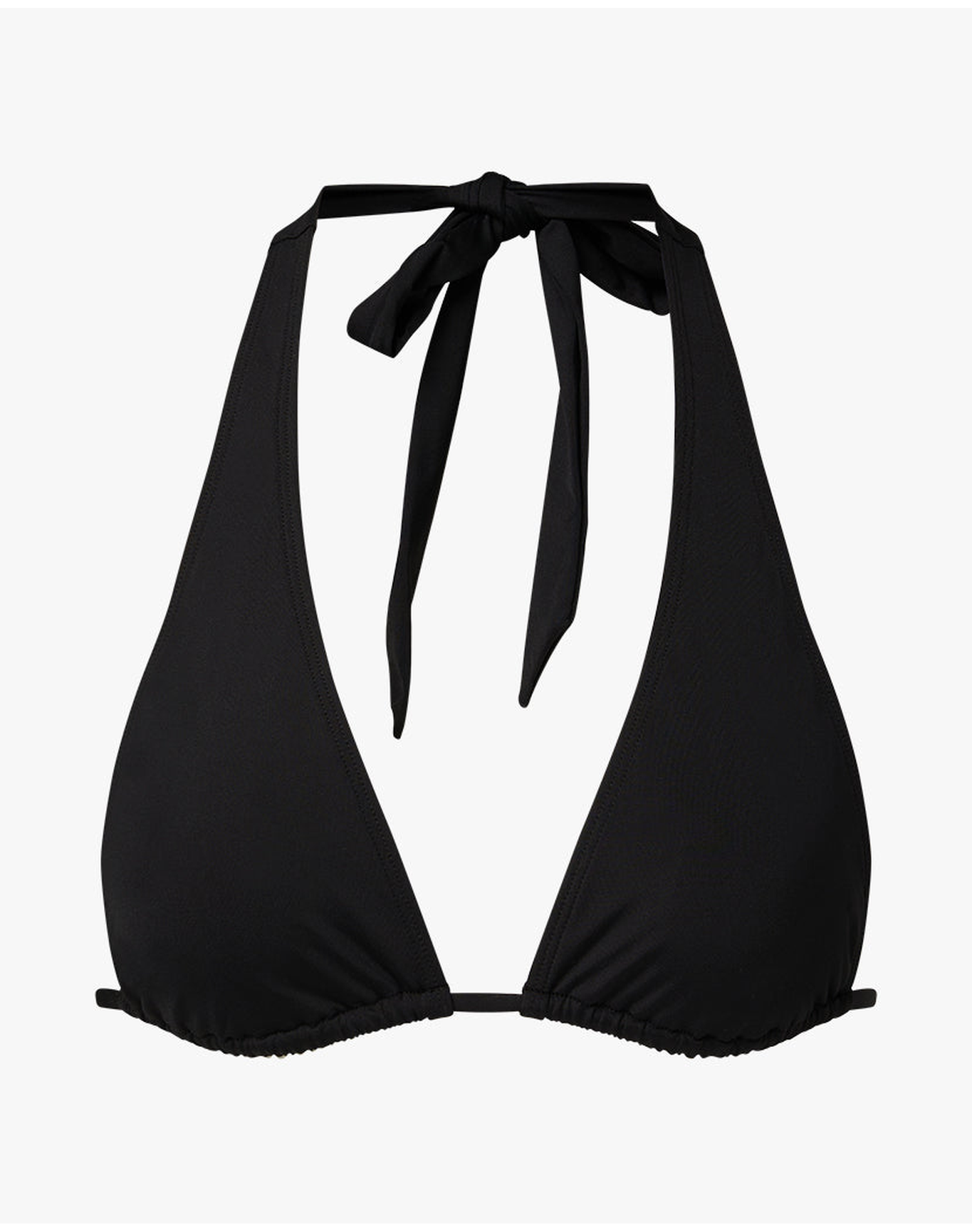 Halter Bikini Top | Black (V2)