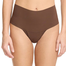 BreatheSoft Hi-Rise Thong | Mahogany