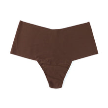 BreatheSoft Hi-Rise Thong | Mahogany