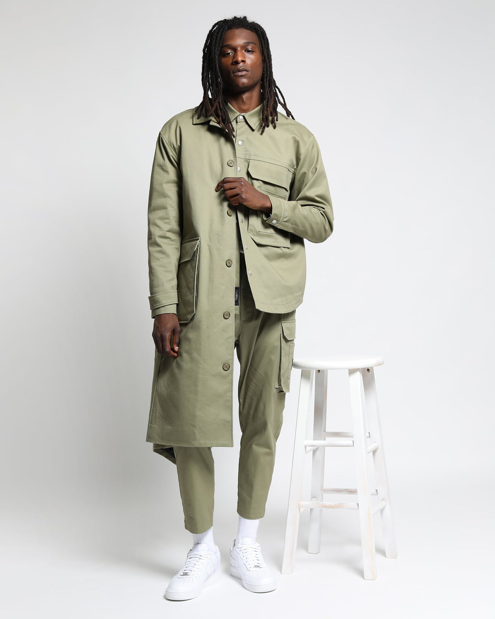 Harmony Twill Overcoat-Mens-Twenty