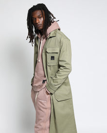 Harmony Twill Overcoat-Mens-Twenty