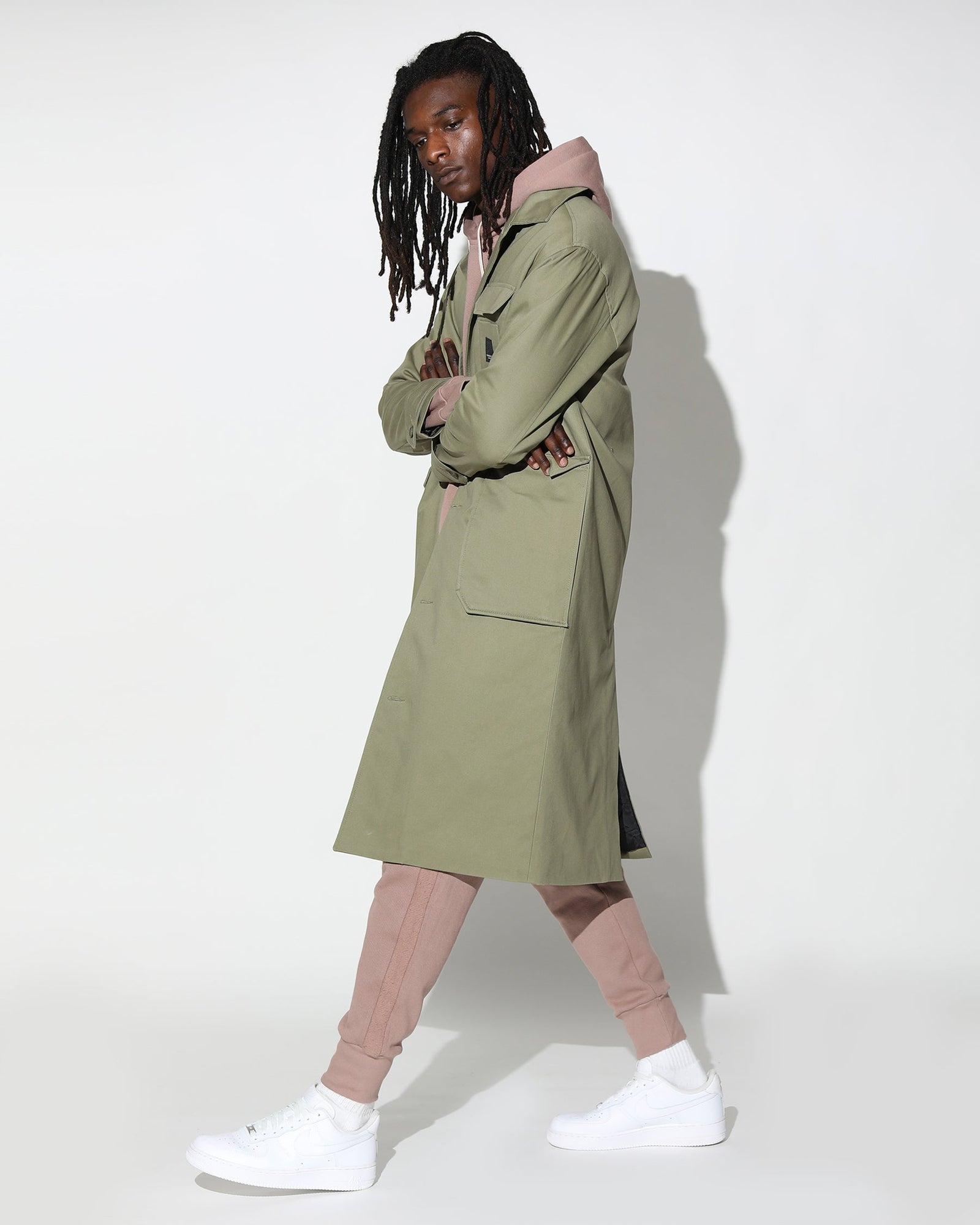 Harmony Twill Overcoat-Mens-Twenty