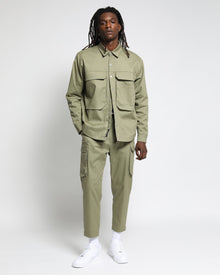 Harmony Twill Overshirt-Mens-Twenty