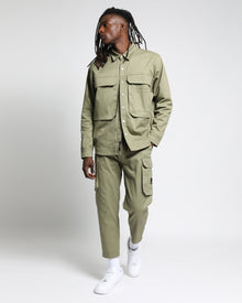 Harmony Twill Overshirt-Mens-Twenty