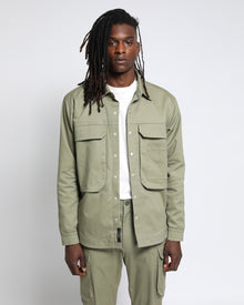 Harmony Twill Overshirt-Mens-Twenty