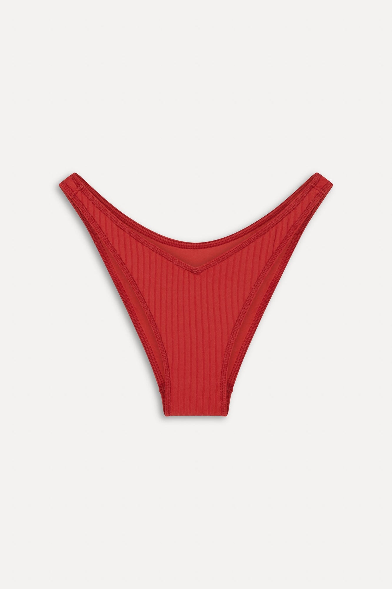 Harper Cheeky Bikini Bottom - Cherry