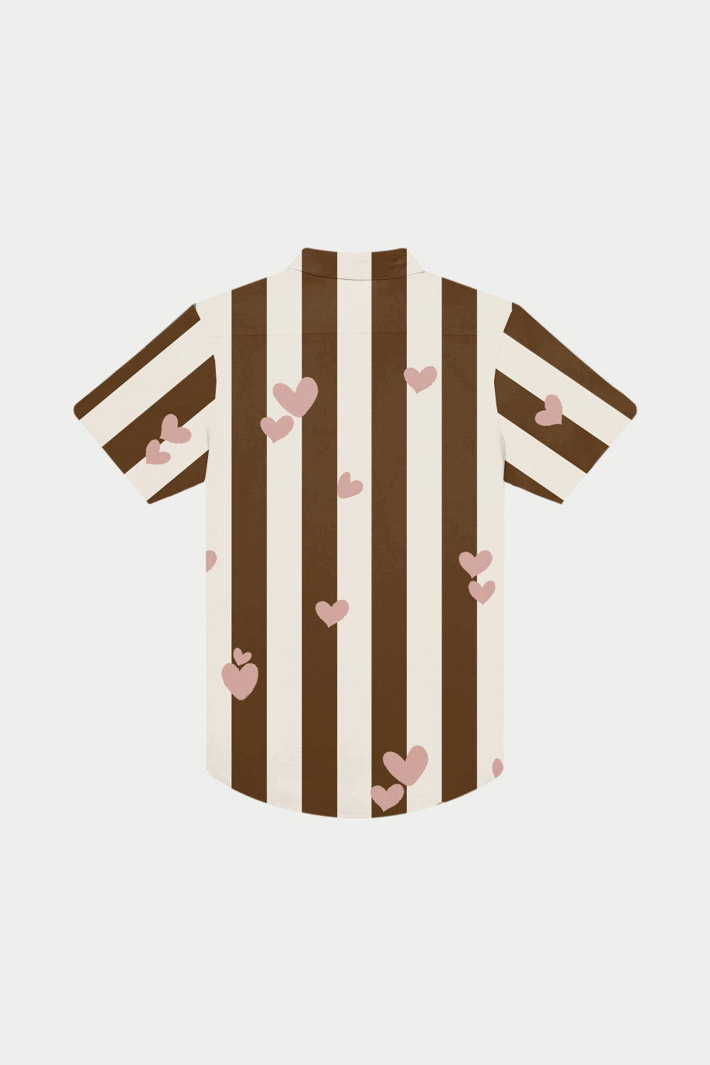 Hearts Weekend Shirt | Pink/Brown