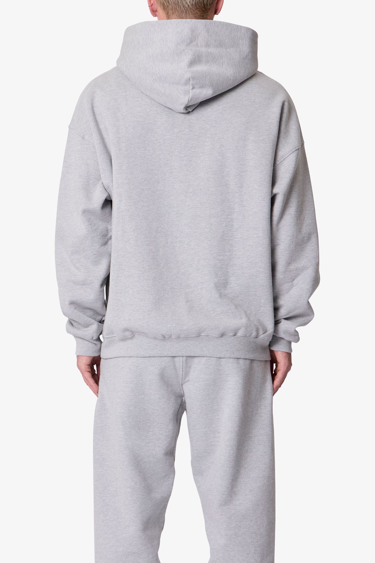 Heavy Basic Hoodie | Marled Grey
