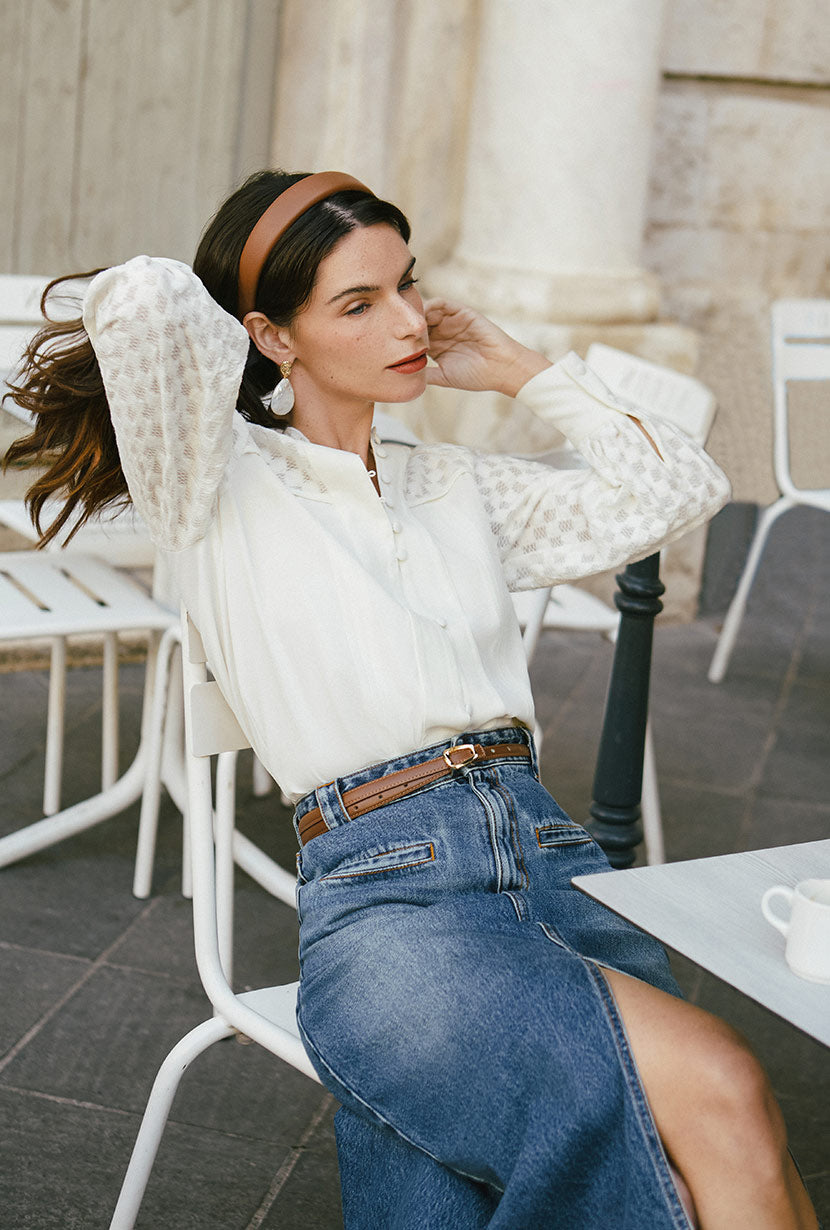 Helen Blouse | Ivory