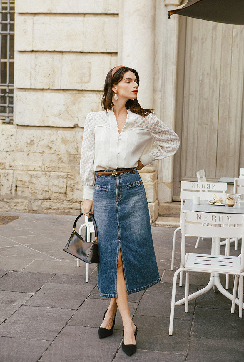 Helen Blouse | Ivory