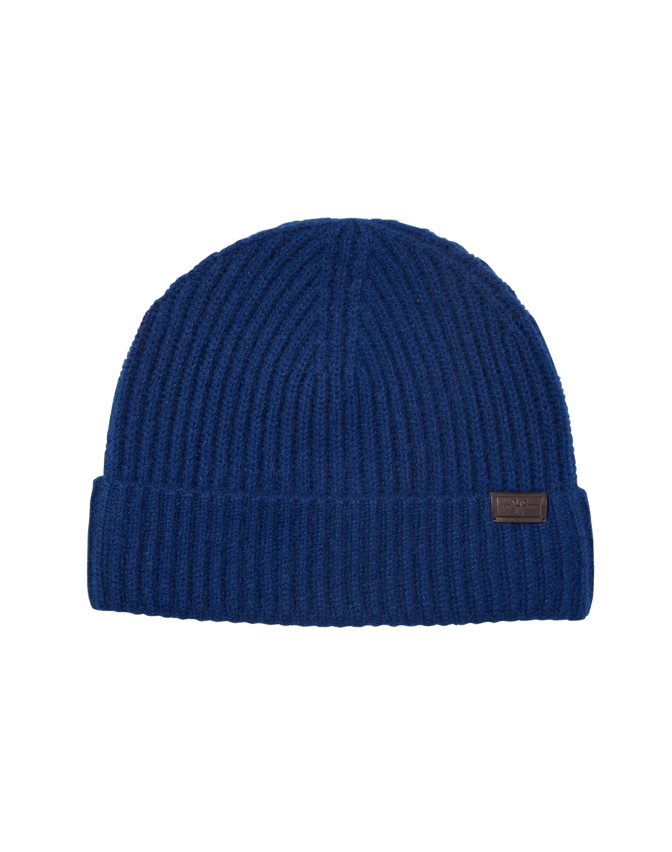 Hickey Freeman | Men | Cashmere Chunky Rib Hat | Navy